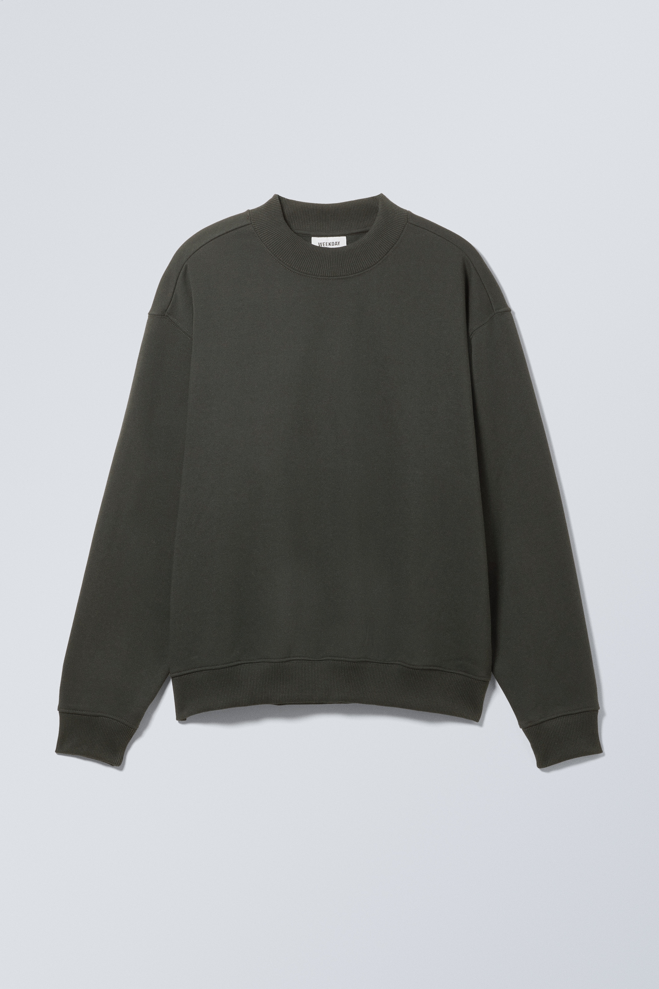 Grotere afbeelding bekijken: Relaxed Heavyweight Sweatshirt - Off-black - HEREN | H&M BE 1