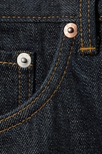 Blue Rinse – Bleu foncé - Jean bootcut décontracté taille moyenne Mercury - 6