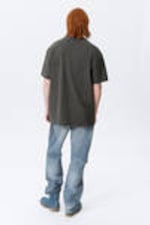 Dark Grey - Oversized Heavyweight T-shirt - 3