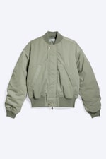 Dusty Khaki Green - Relaxed bomber jacket - 4