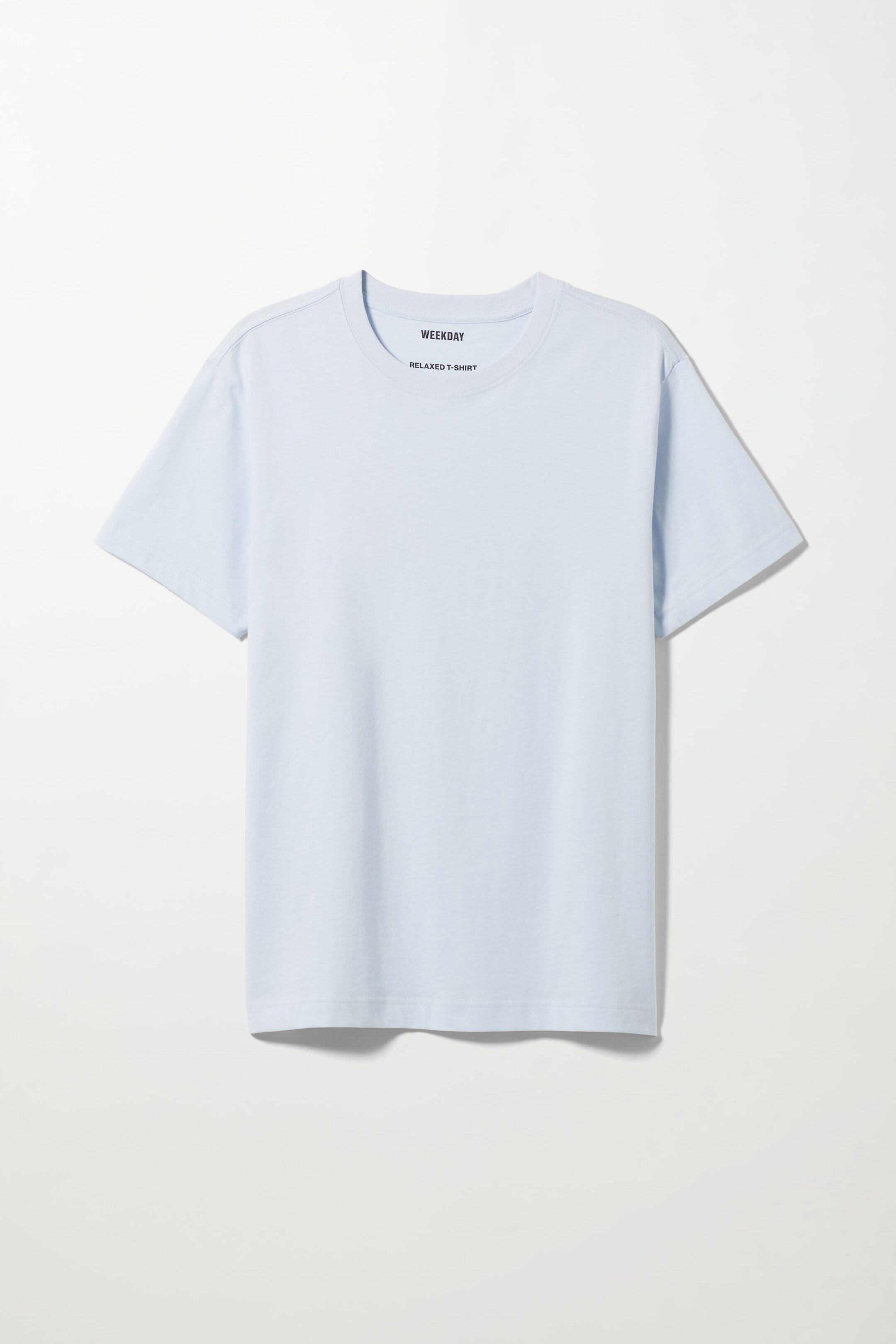 Dusty Blue - Mittelschweres lockeres T-Shirt - 0