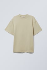 Helles Pistaziengrün - Großartiges Heavyweight-T-Shirt - 0