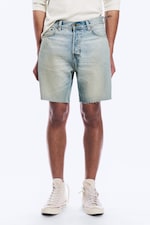 Port Blue - Bleu clair - Short en jean Space Relaxed à mi-cuisse - 1