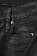 Noir enduit - Noir - Jean bootcut slim taille basse Nova Twist - 7