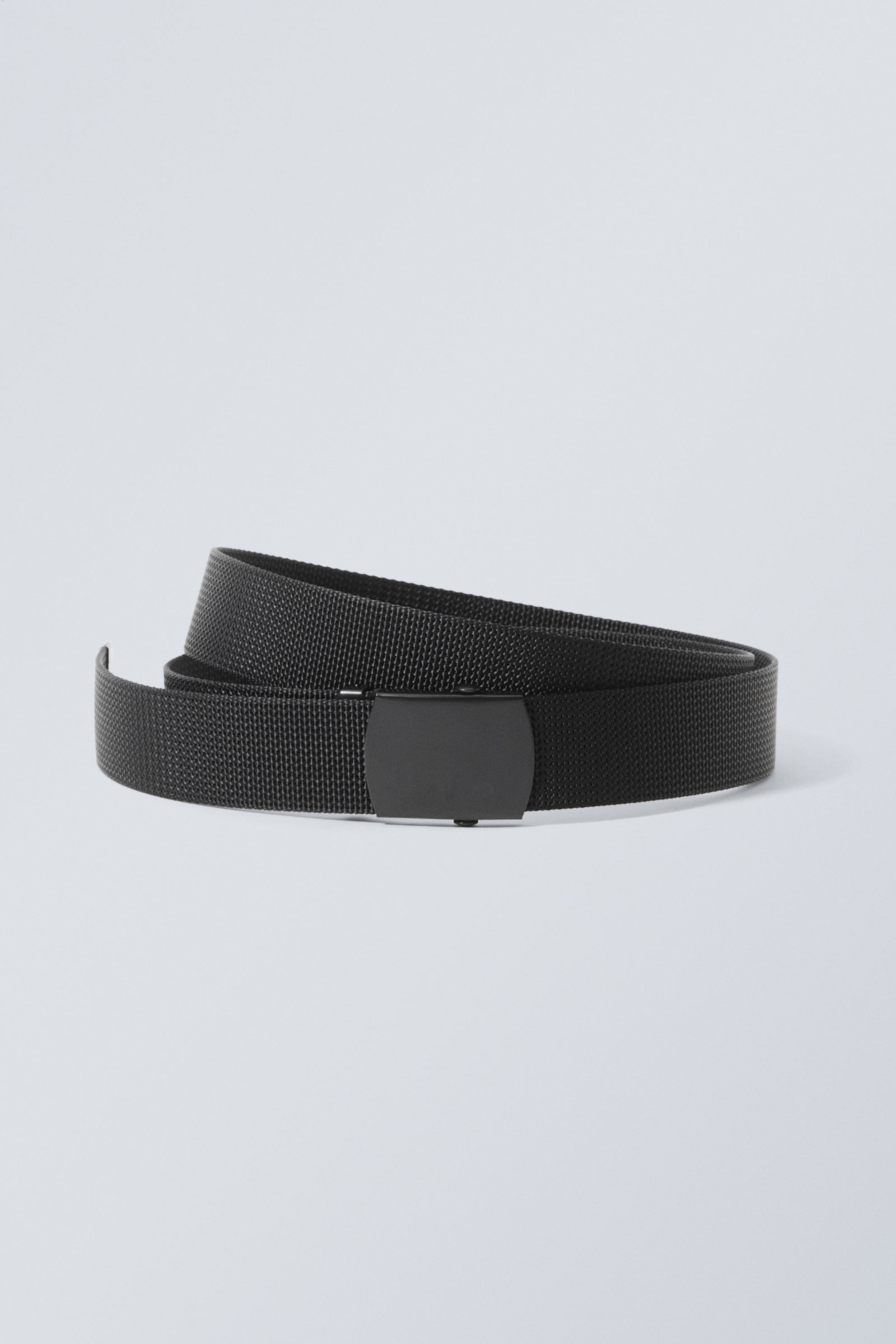 Schwarz - Webgürtel aus Nylon