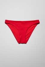 Red - Cheeky Bikini Bottoms - 0