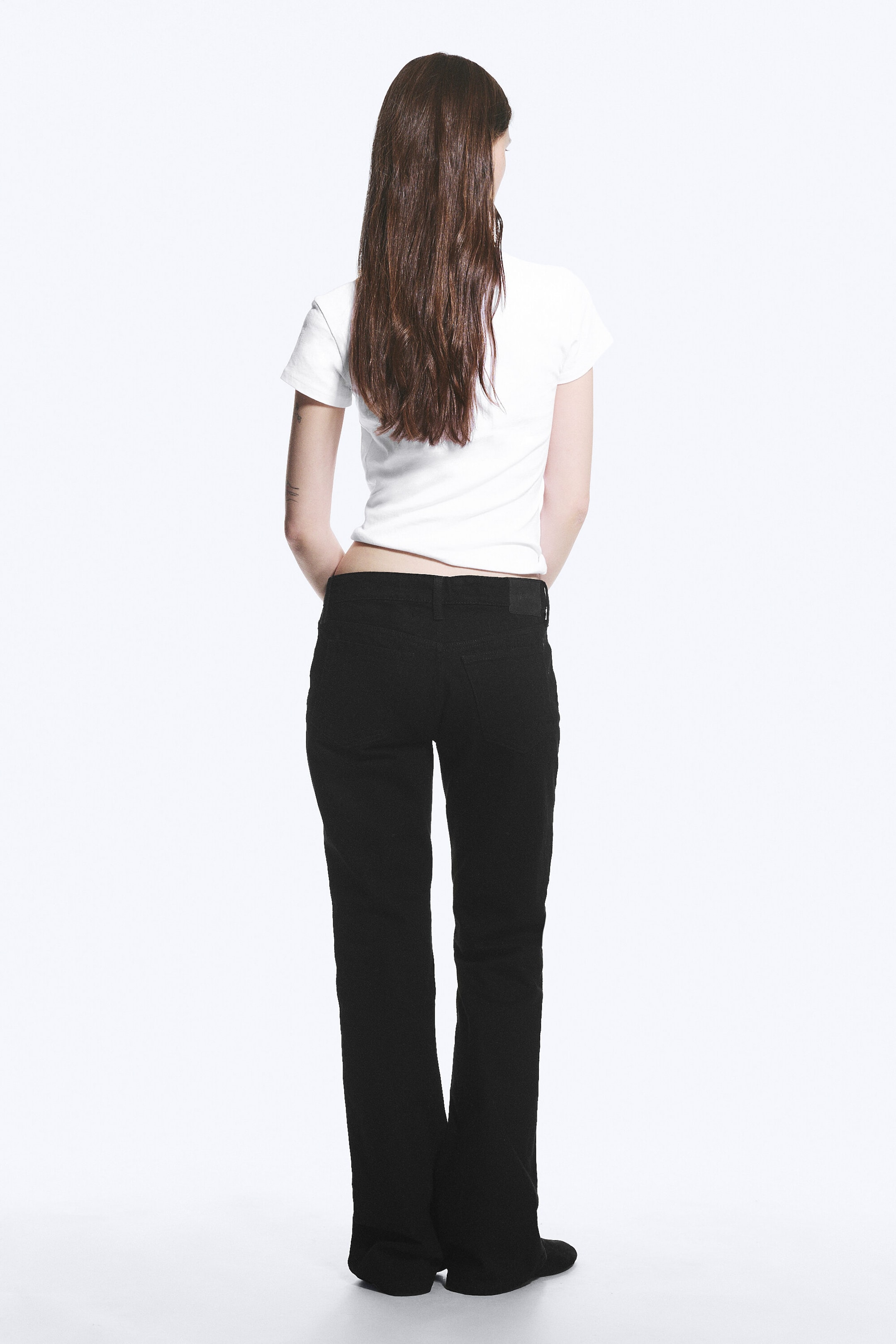 Black Rinse – Zwart - Nova lage smalle bootcut jeans - 4