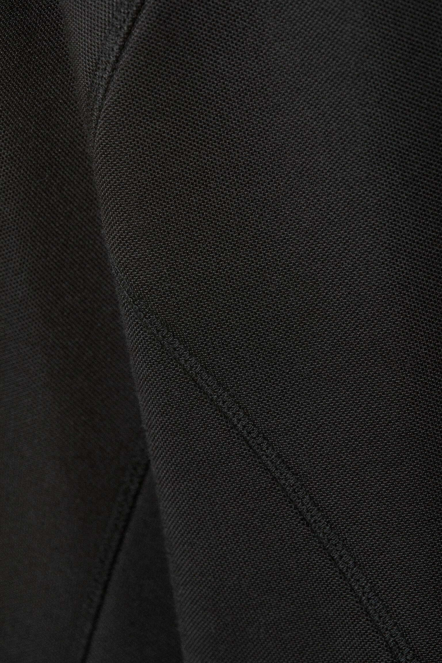 Camisola de fato de treino solta - Preto - 2