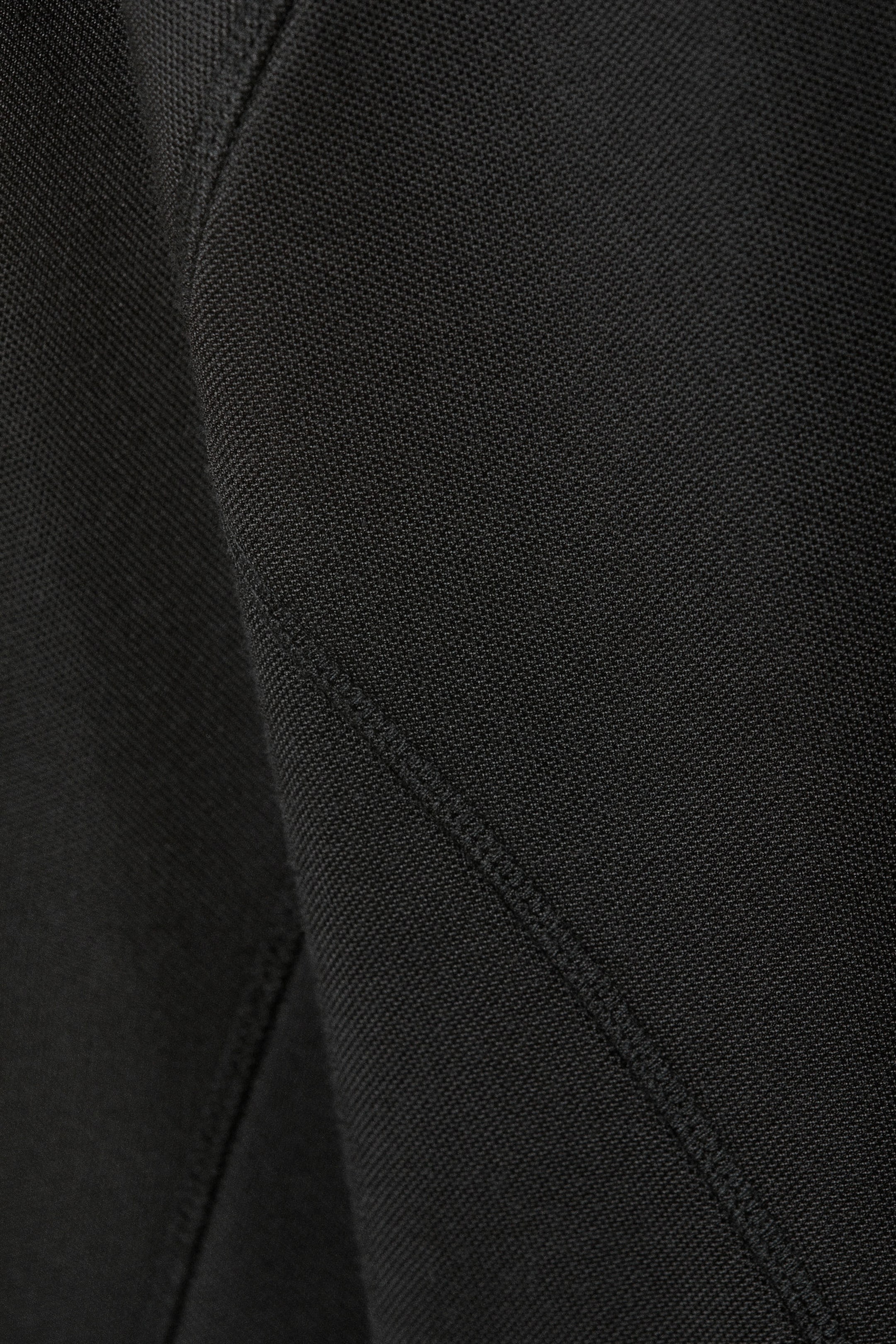 Schwarz - Warm-Up-Sweatshirt mit lockerer Passform - 2