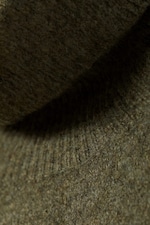 Dark Green - Rollkragenpullover Aggie - 1