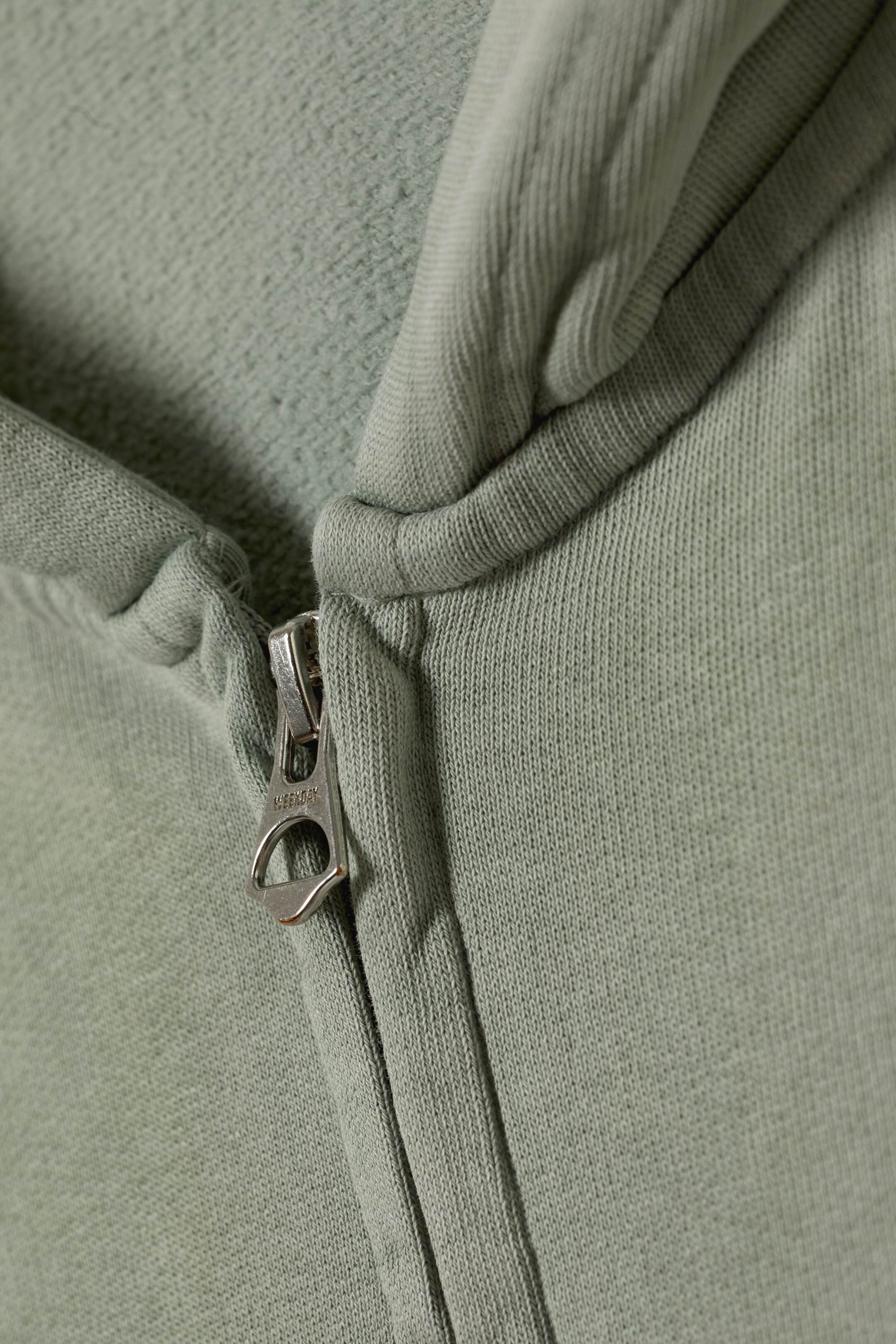 Salbei - Oversized-Kapuzenjacke Eric - 1