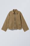 ジャケット・アウター MHL LIGHTWEIGHT COTTON CANVAS MHL. JAPANESE COTTON CANVAS 3BUTTON JACKET 180OLIVE〔メンズ