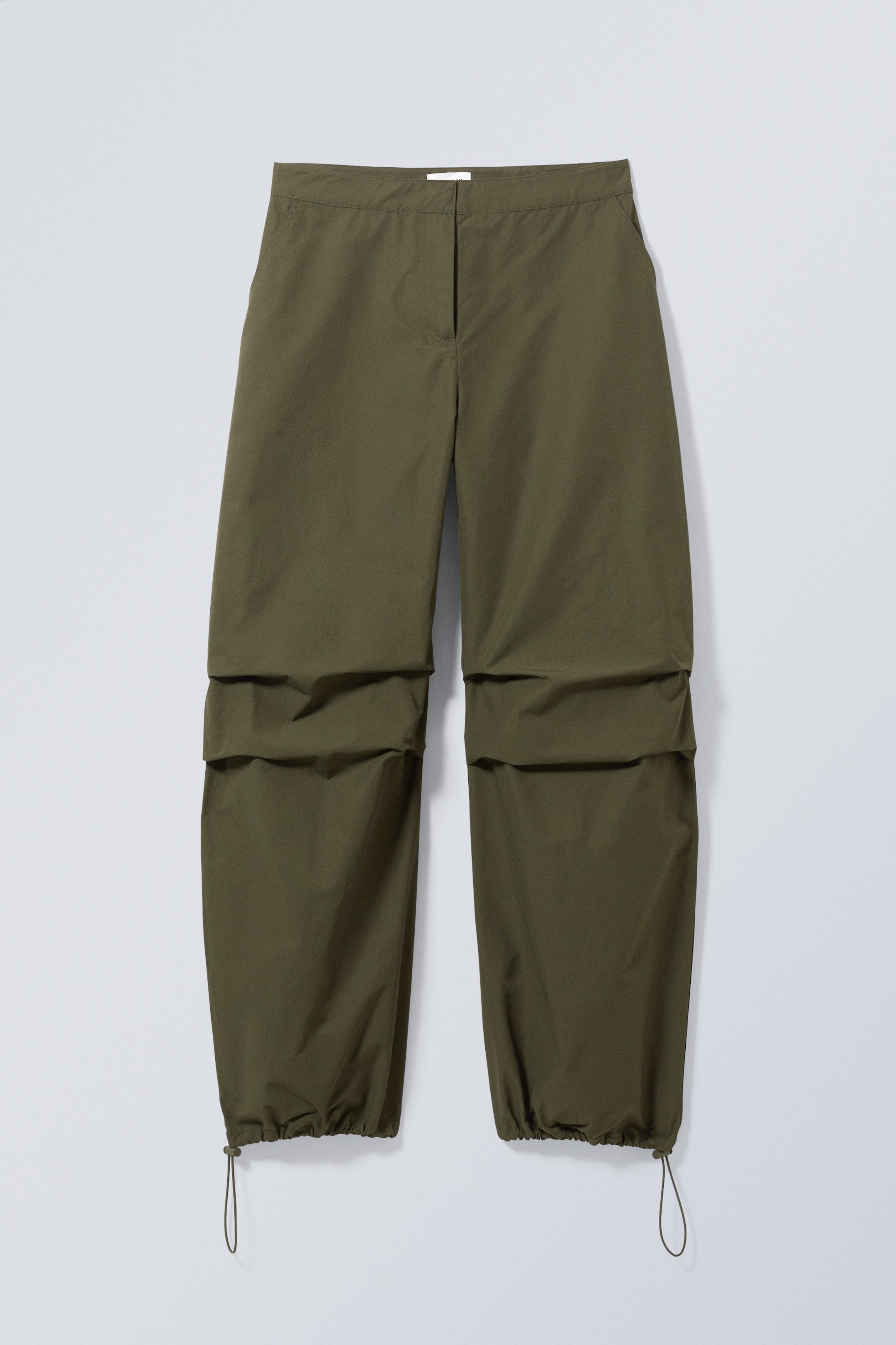 Khaki green - Nilo Parachute Trousers - 0