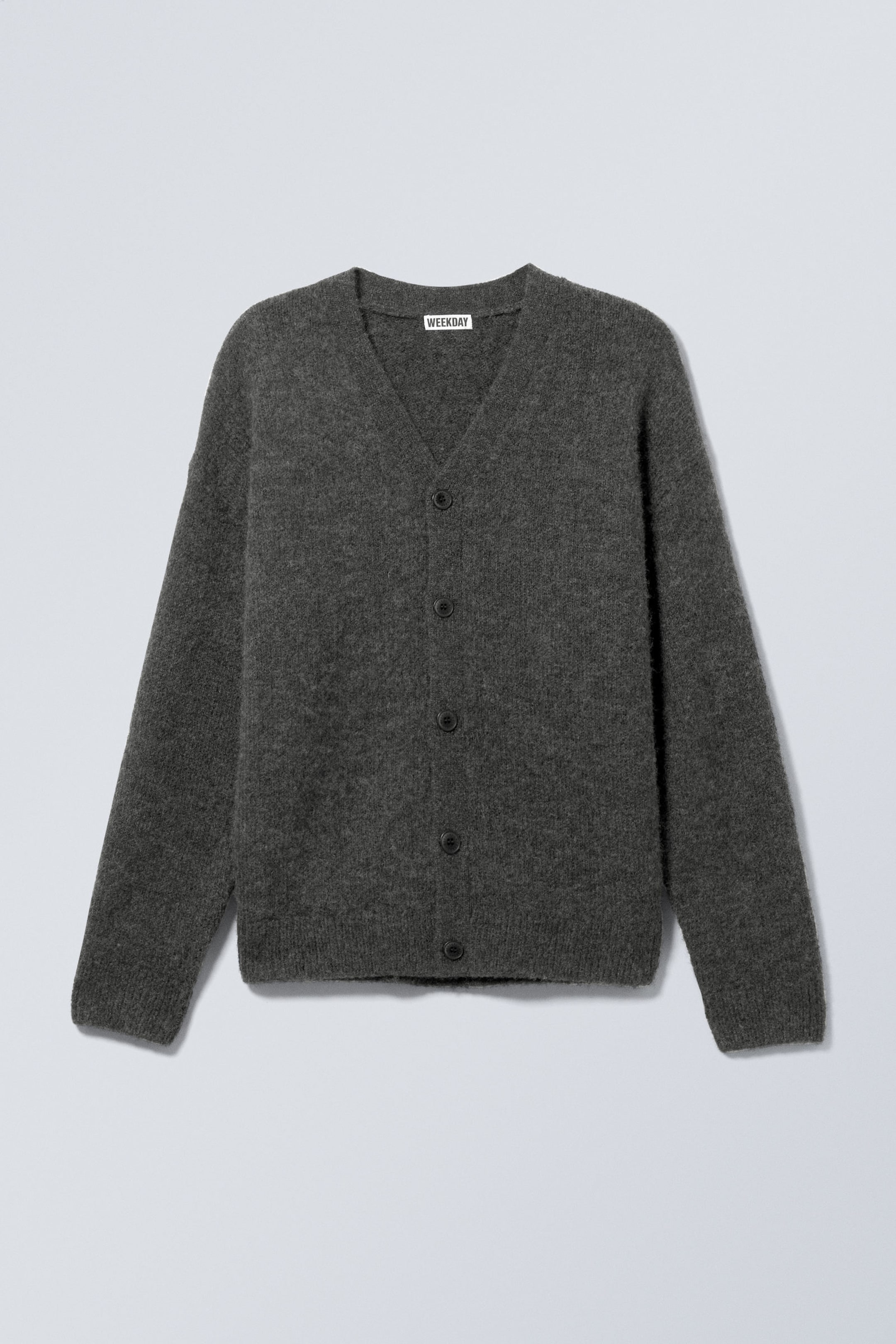 Black - Relaxed Knitted Wool-Blend Cardigan - 0