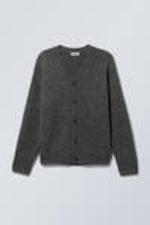 Black - Relaxed Knitted Wool-Blend Cardigan - 0