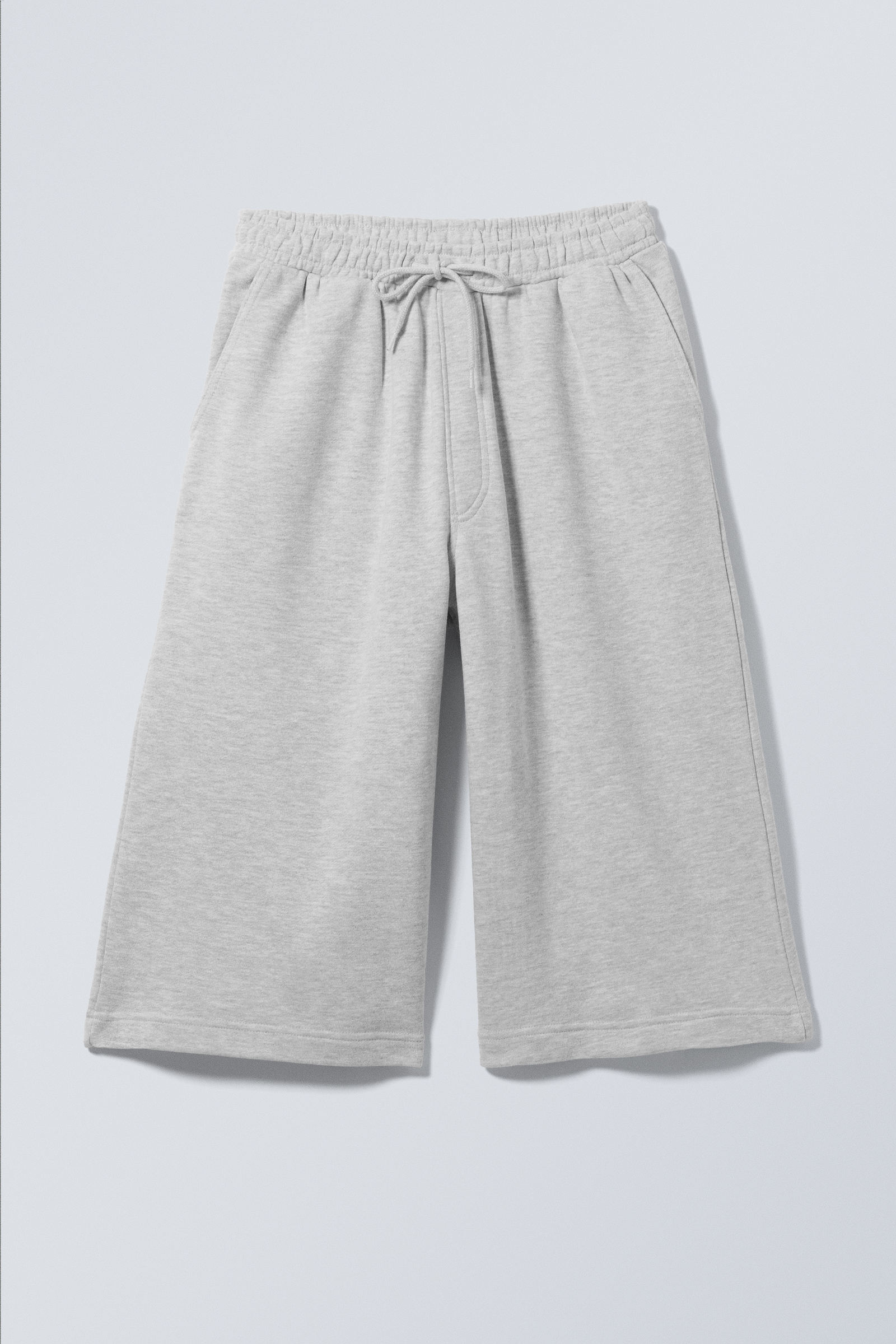 astro loose terry shorts - Grey Melange | Weekday WW