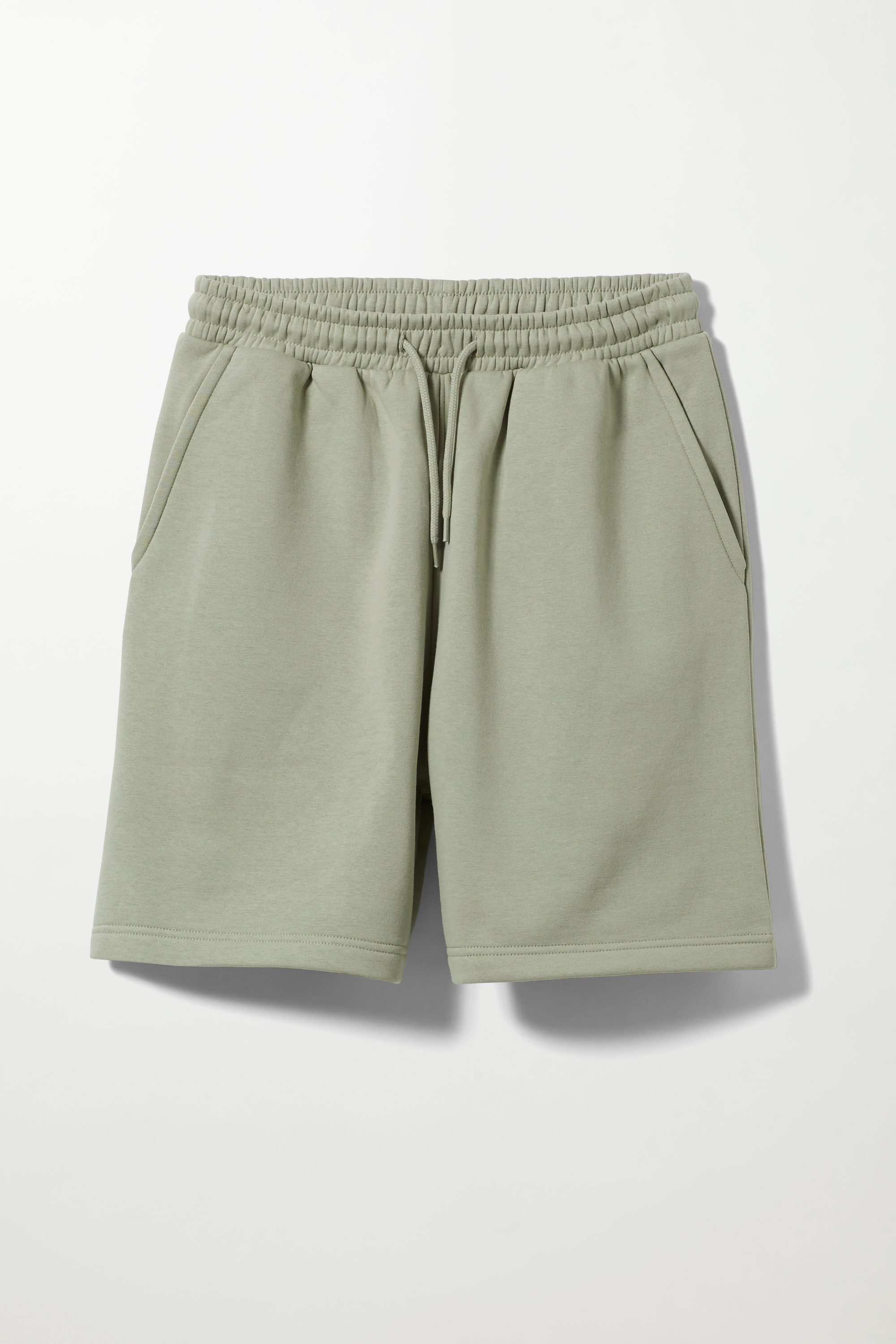 standard sweatshorts - Khaki green | Weekday GB