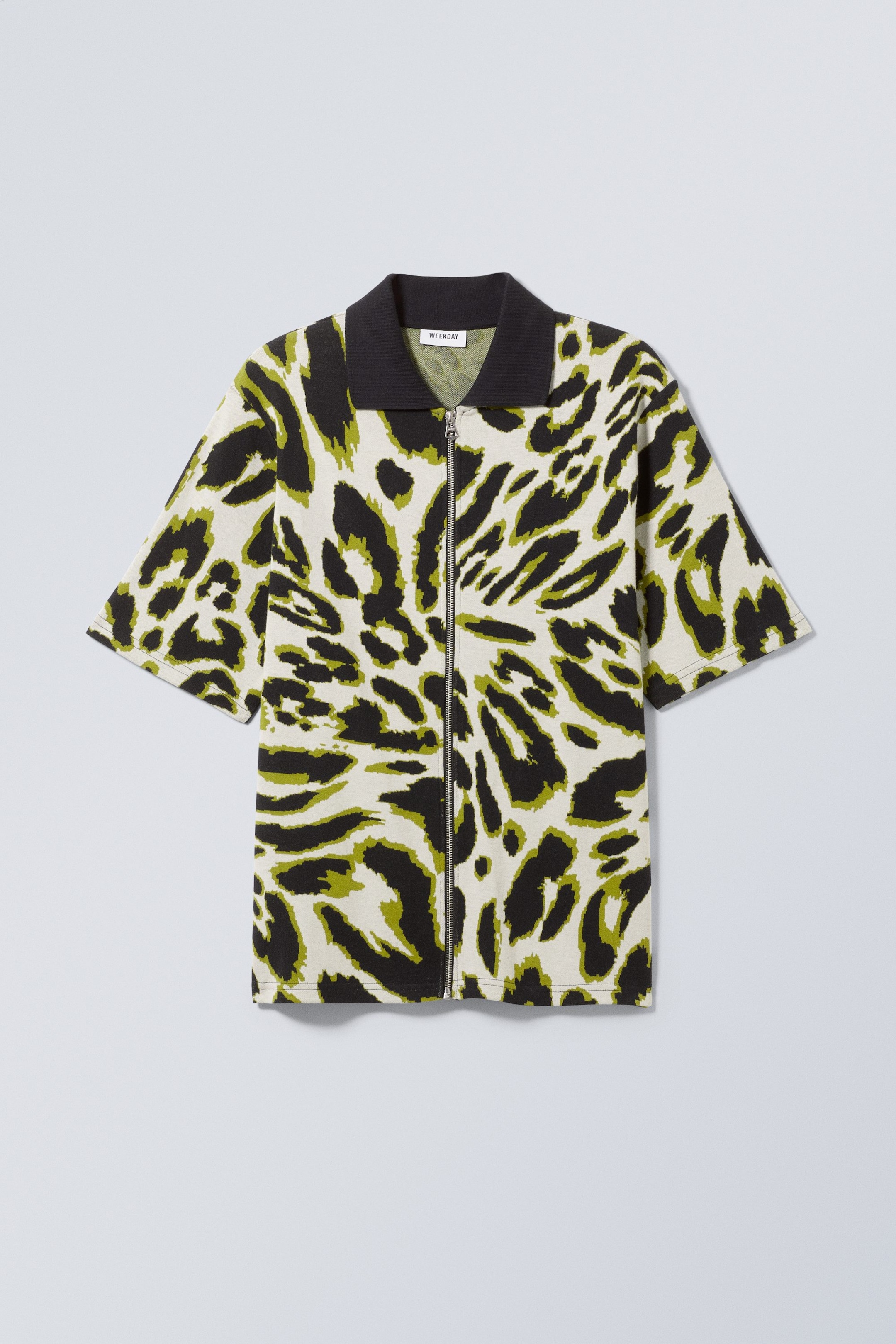 Ecru - Jacquard-Polohemd Nima - 0