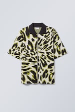 Ecru - Jacquard-Polohemd Nima - 0