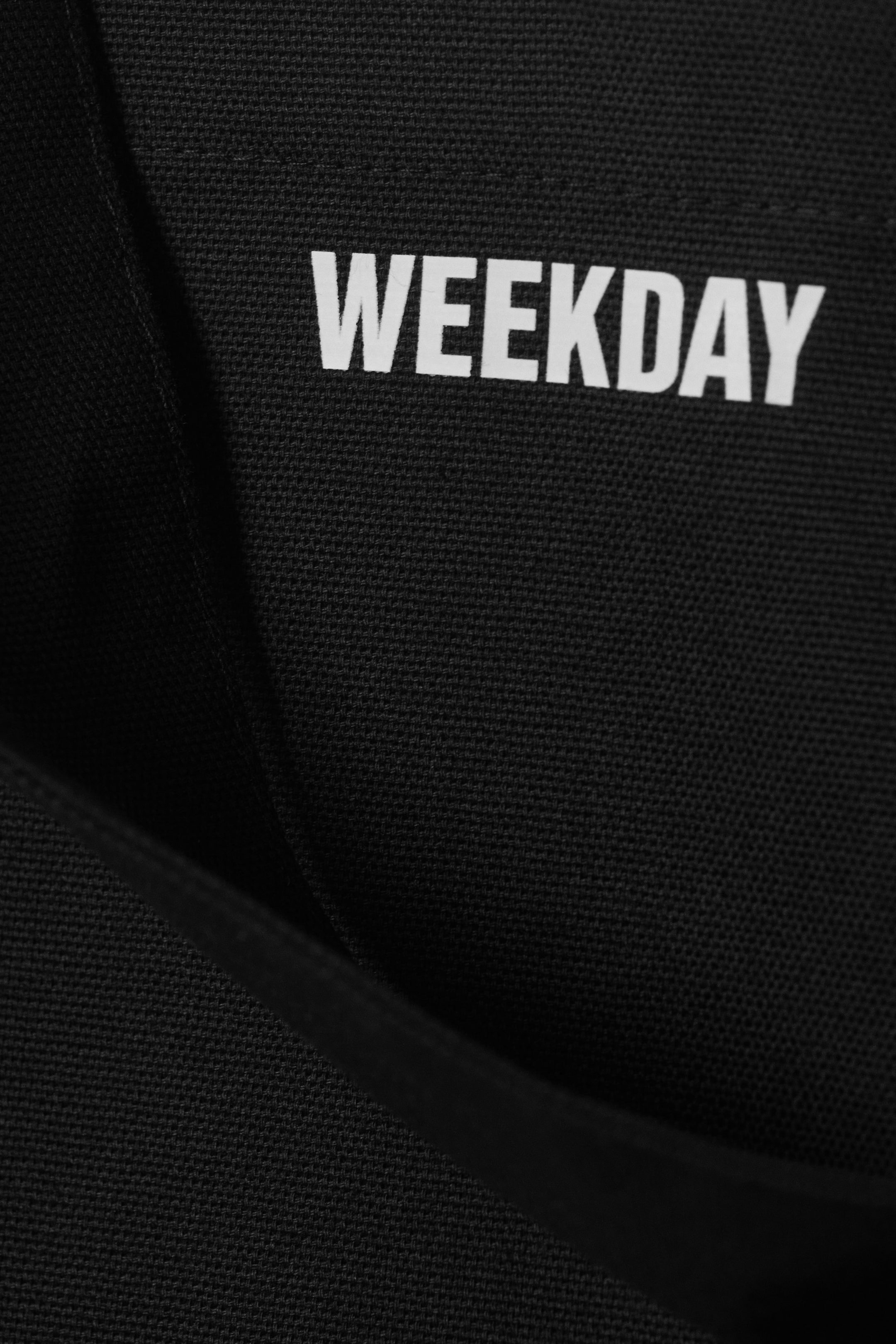 Black - Weekday Canvas Tote Bag - 2