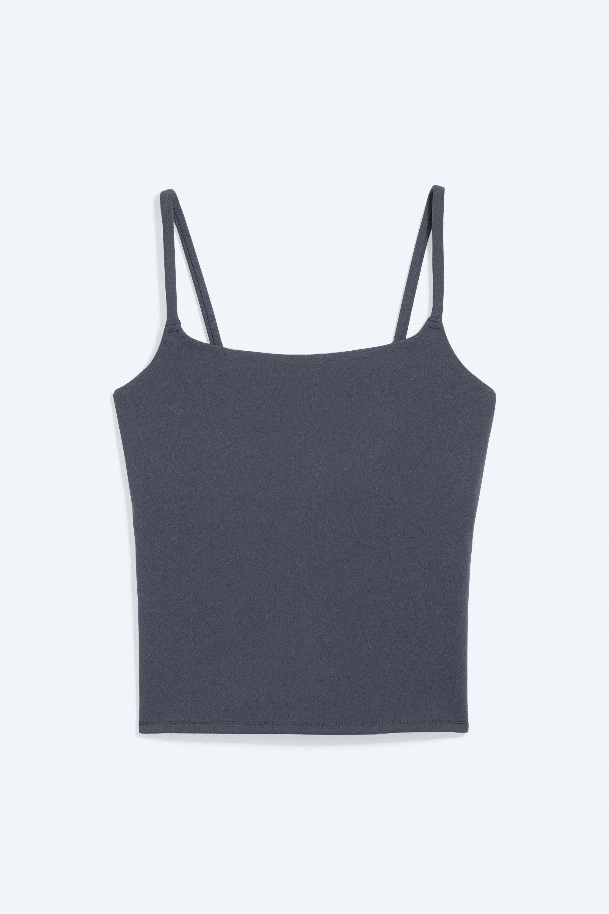 Top deportivo con tirantes - Azul marino/Blanco roto