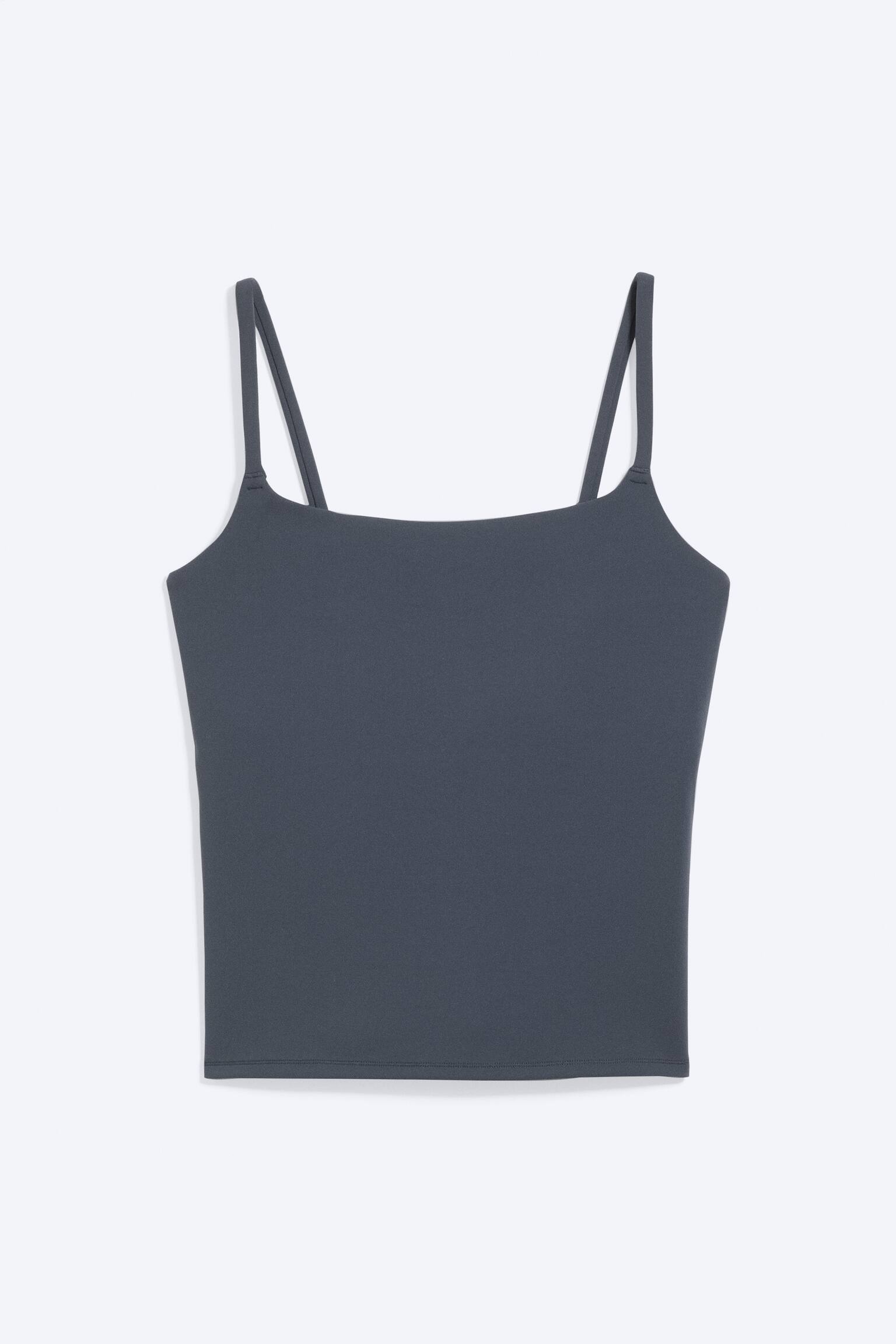 Top sportif à bretelles - Bleu marine - 2