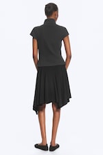 Dark Grey - Double Breasted Cotton Top - 4