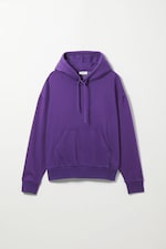 Purple - Oversized-Kapuzenpullover Alisa - 0