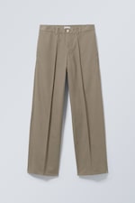 Dunkles Graubraun - Weite Hose Astro - 0