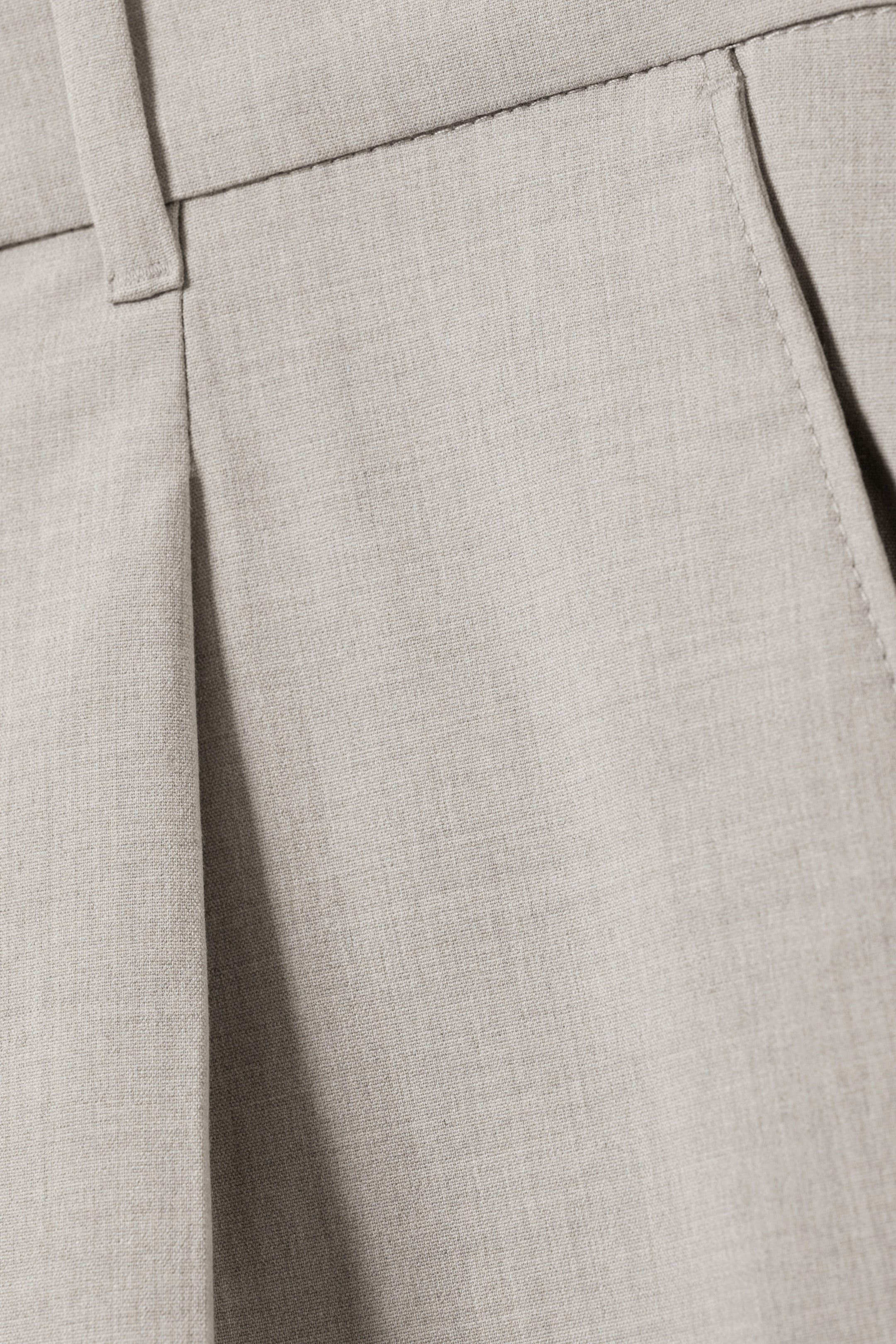 Ecru - Uno Loose Suit Shorts - 1