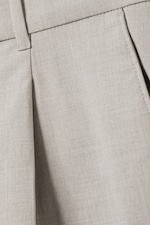 Ecru - Uno Loose Suit Shorts - 1