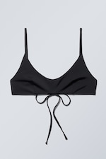 Schwarz - Träger-Bikinioberteil - 4