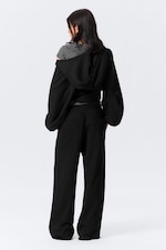 Black - Astro Loose Terry Sweatpants - 4