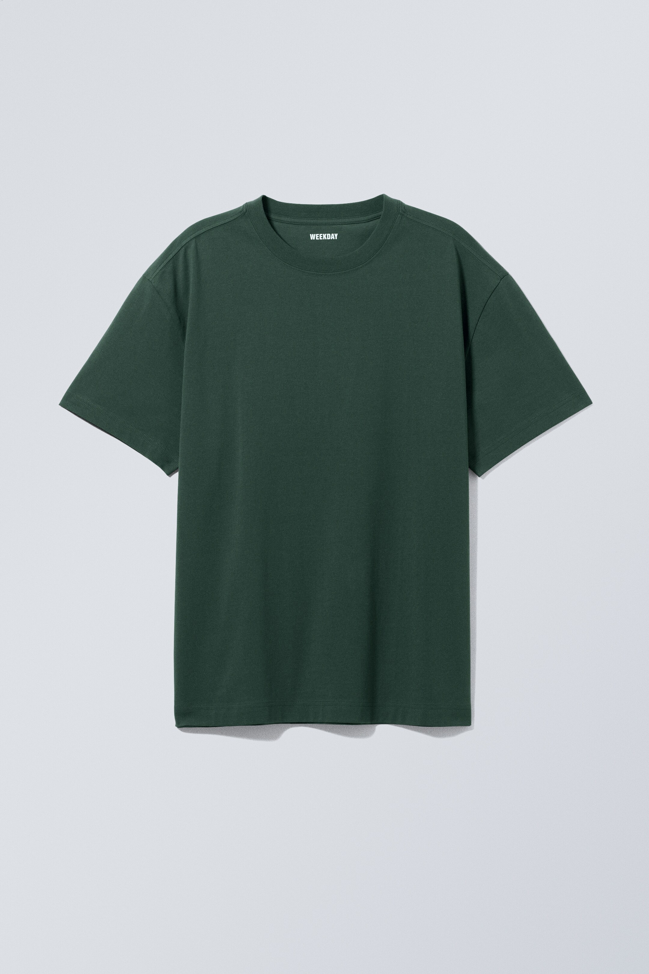Zobrazit větší obrázek: Oversized Heavyweight T-shirt - Tmavě zelená - MUŽI | H&M CZ 4