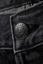 Schwarz - Jeansshorts Space - 1