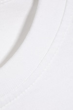 White - Cropped Oversized Long-Sleeved T-shirt - 1