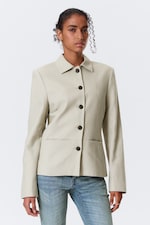 Dusty Mole - Lean Buttoned Jacket - 1