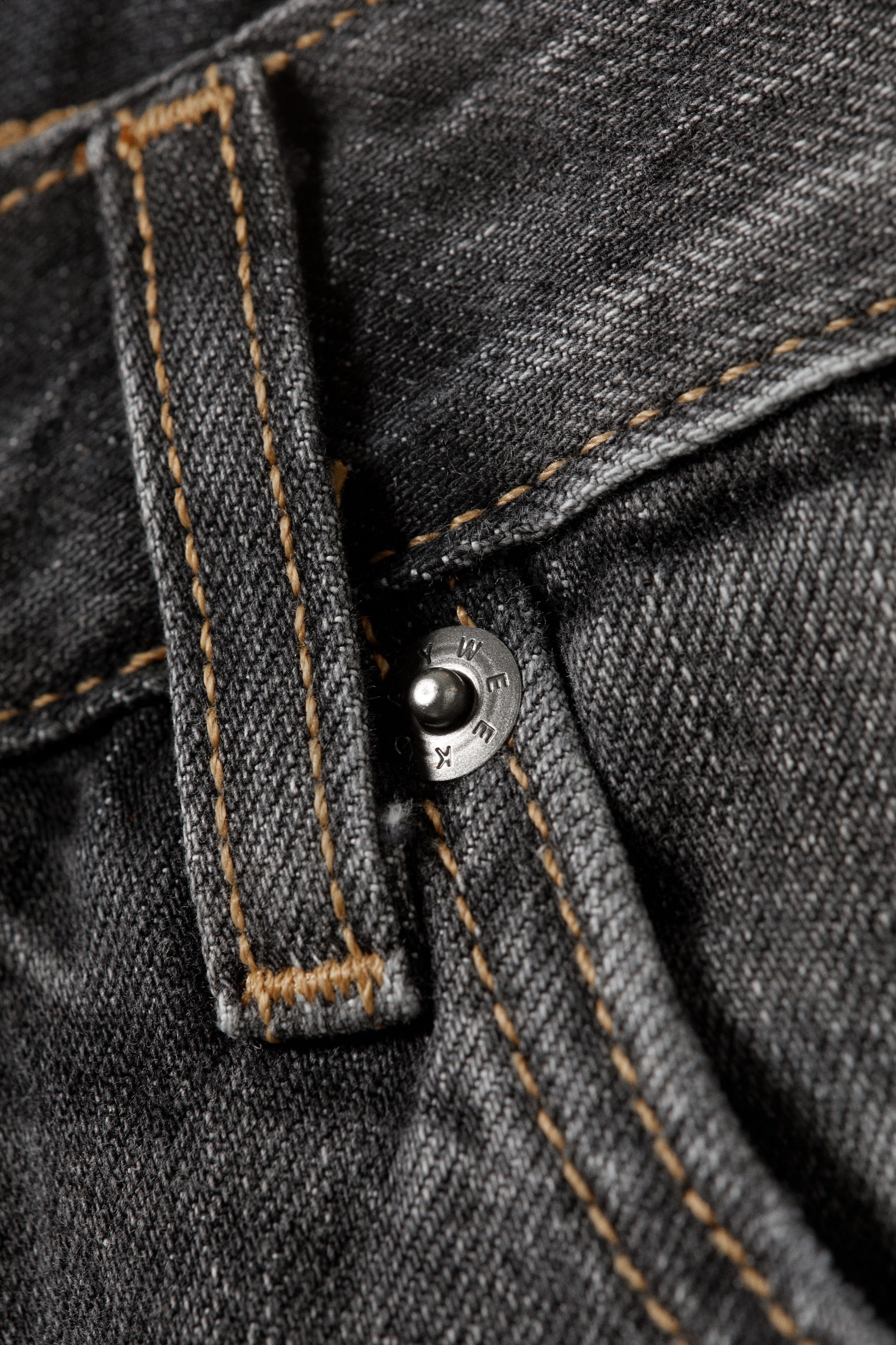 Noir foncé - Noir - Jean baggy unisexe Astro taille mi-haute - 8