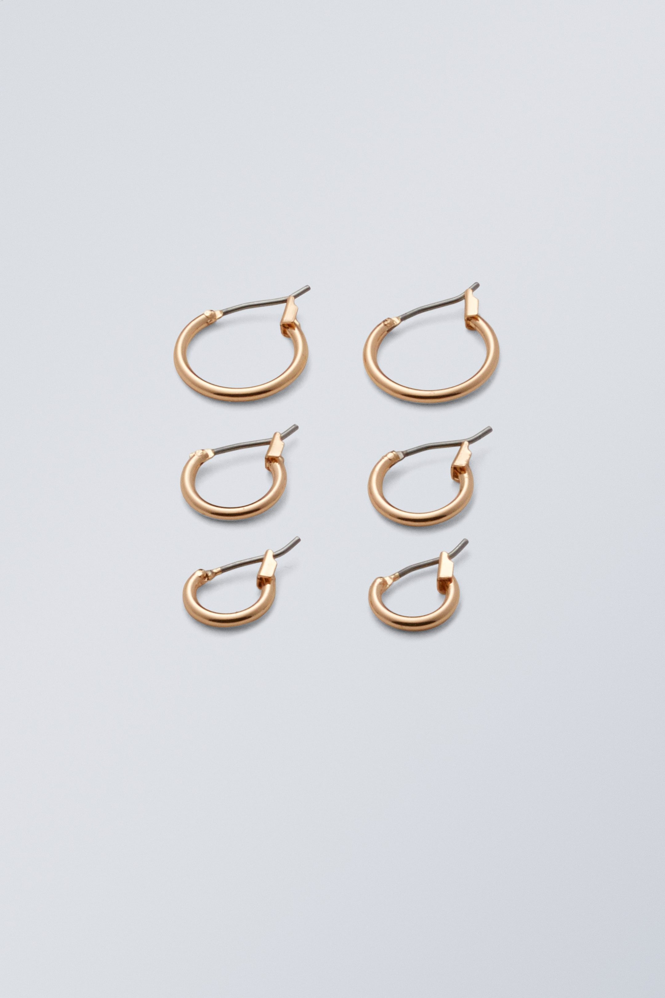 Gold - Mid Hoop Pack - 0