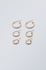 Gold - Mid Hoop Pack - 0