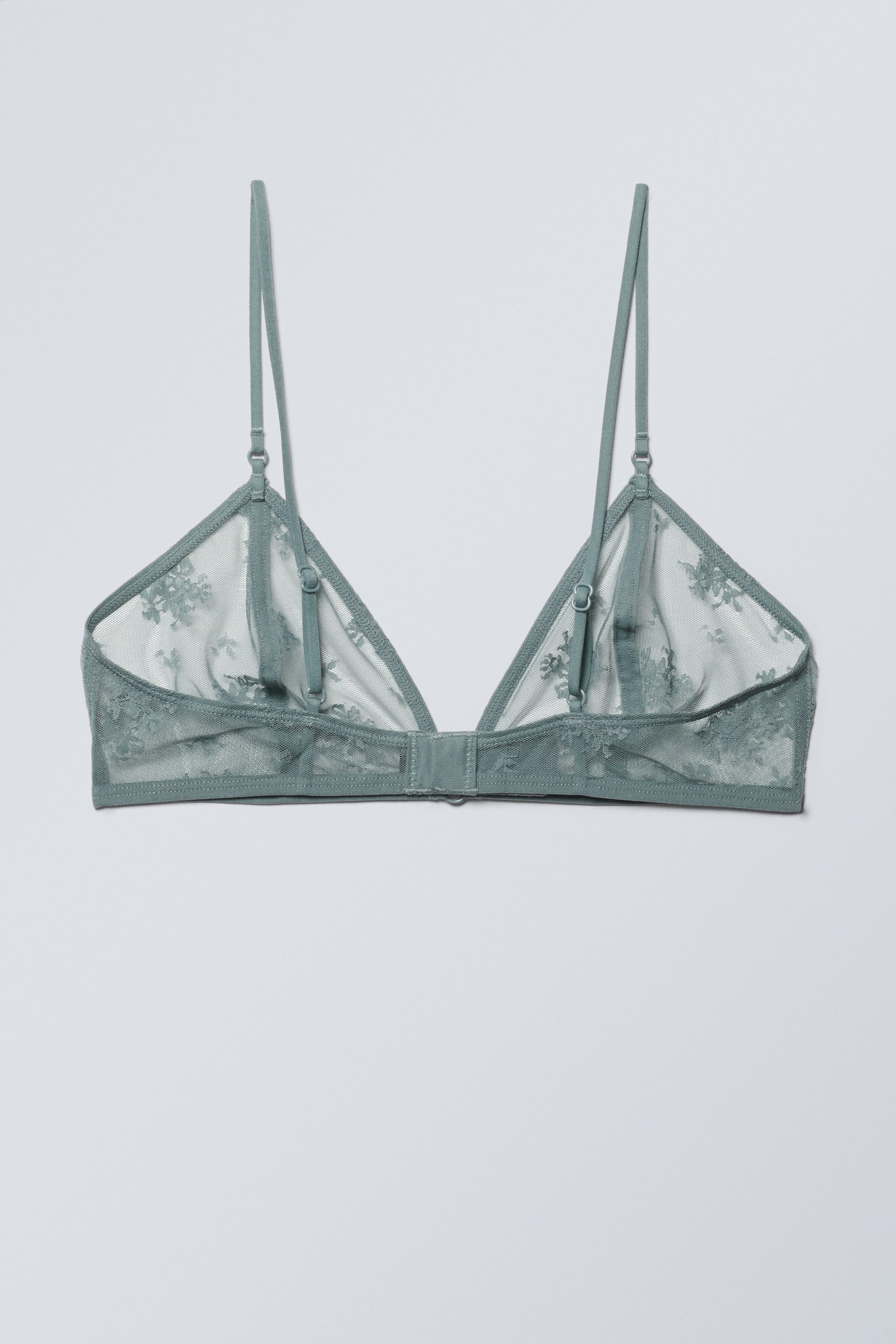 Zacht turkoois - Kanten bralette Zelda - 1