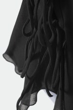 Black - Luella Frill Blouse - 1