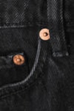 Tuned Black - Monterey Low Rise Denim Shorts - 4