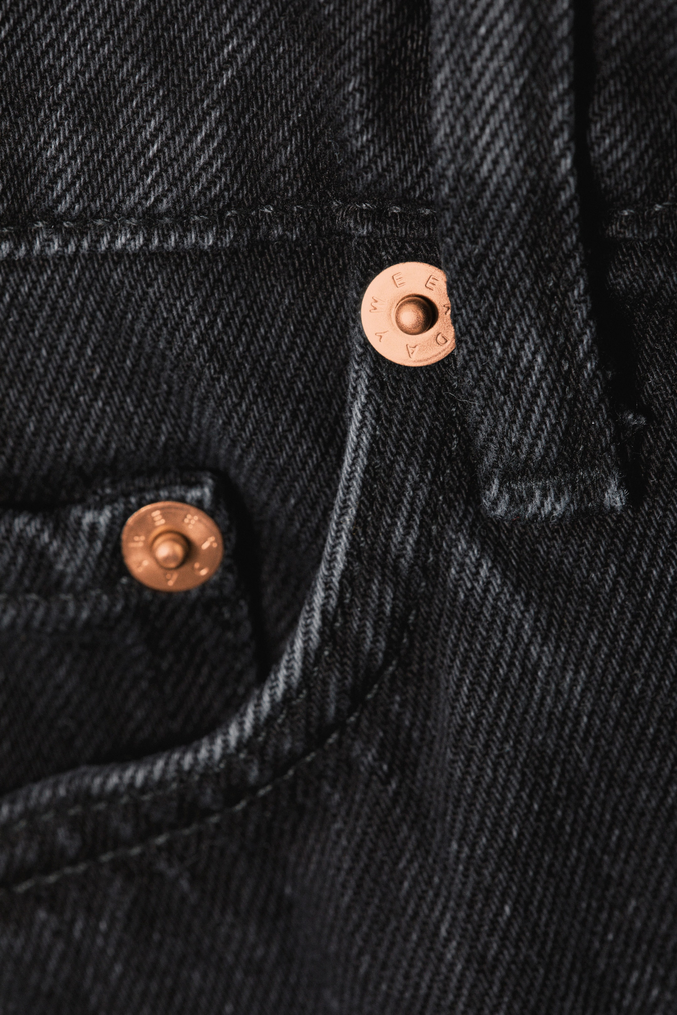 Tuned Black - Monterey Low Rise Denim Shorts - 2