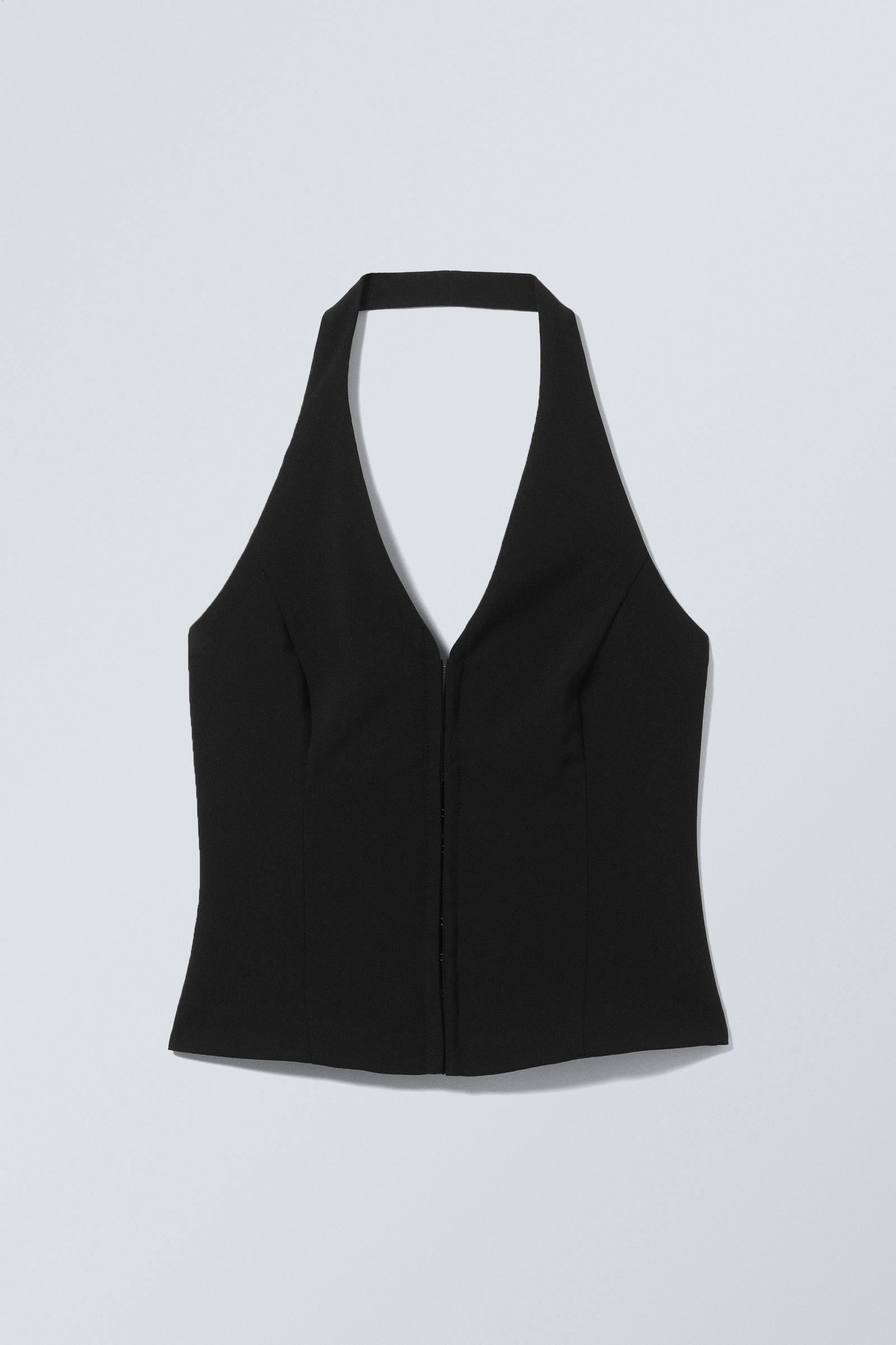 売れ筋商品|||ウィークデイ シャツ レディース トップス NADJA HALTERNECK - Top - black Weekday NADJA HALTERNECK - Top - black - Zalando.co.uk