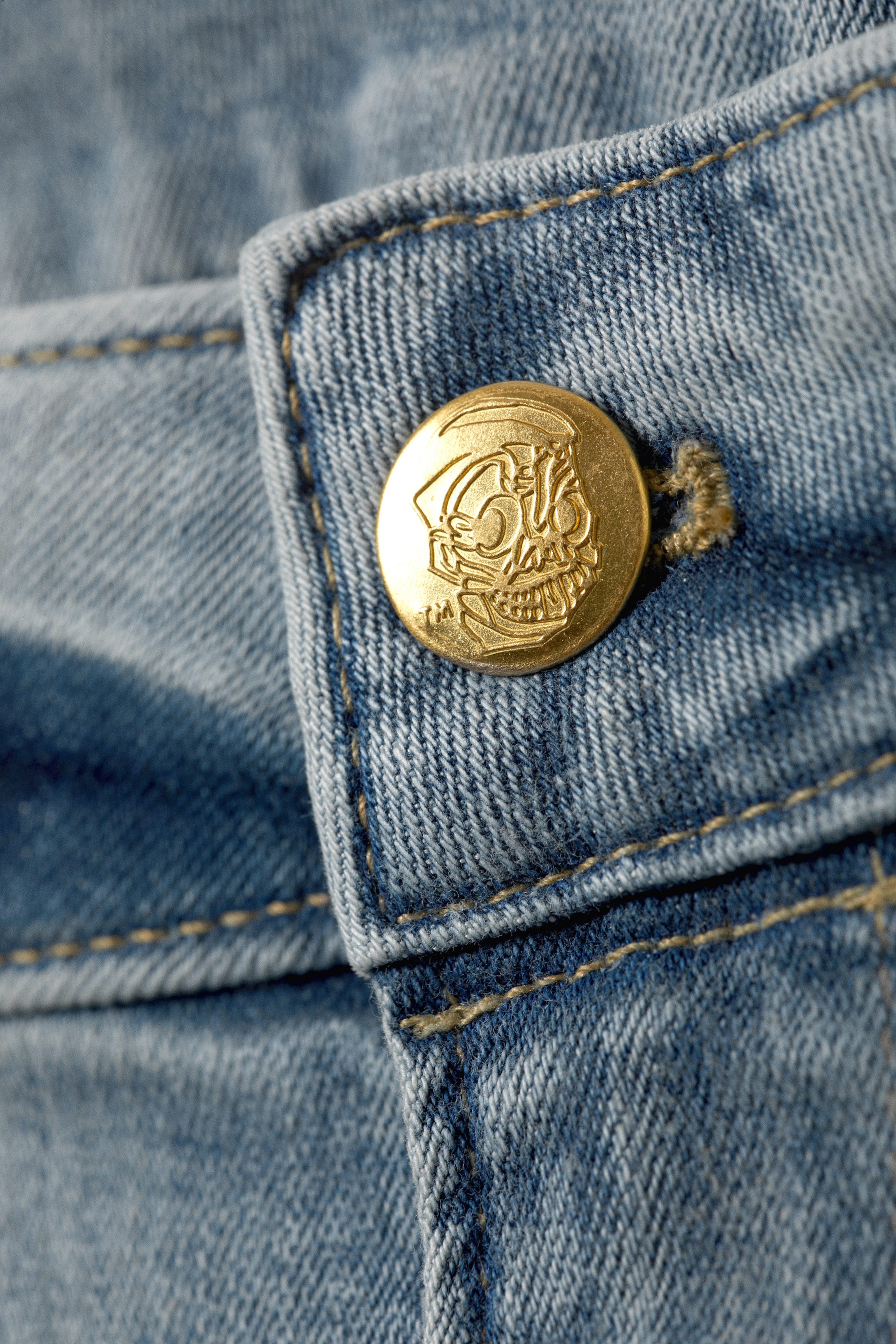 Grime – Blau - LENI - LOW RISE FLARED SKINNY JEANS - 1