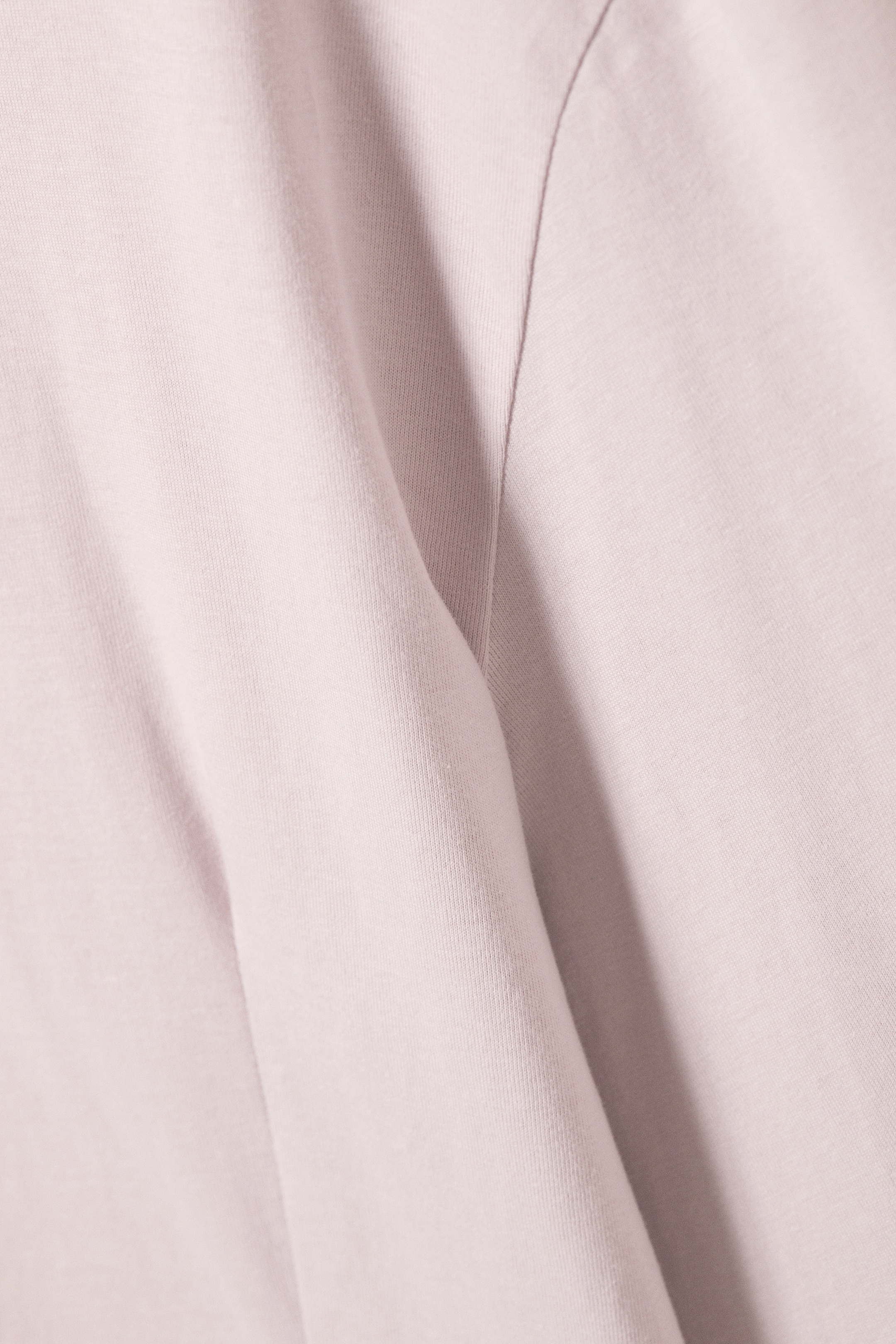 Visa större bild: Figurnära långärmad topp - Ljusrosa - DAM | H&M FI 6