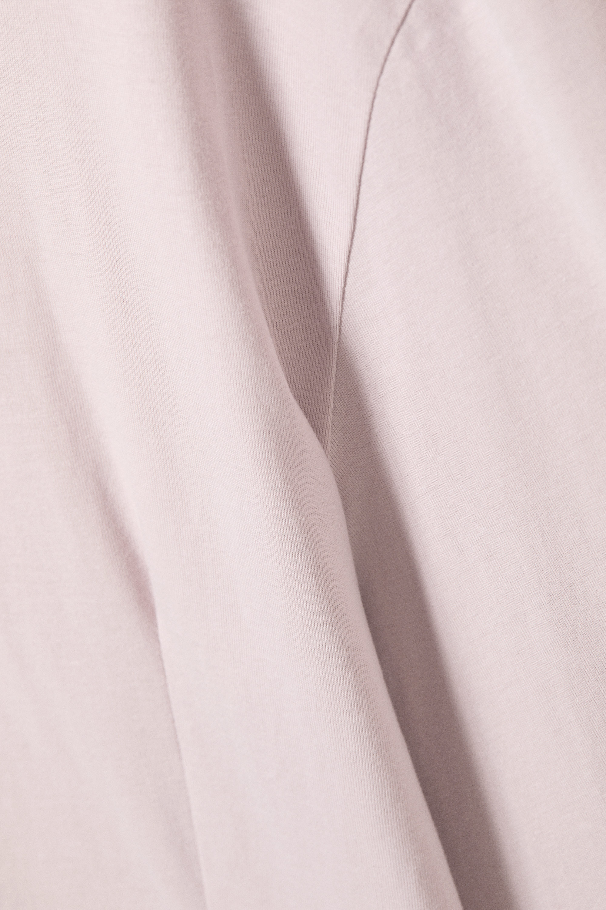Lichtroze - Nauwsluitende top met lange mouwen - 3