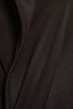 Mørkebrun - Figurnær jerseybolero - 5