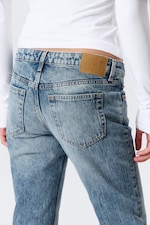 Blue Stream - Medium Blue - Nova Low Rise Slim Bootcut Leg Jeans - 3